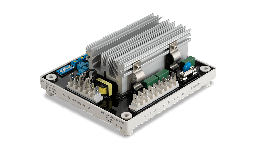 8 Amp 400Hz 穩壓器適用自勵式、輔助繞組(AUX)及永磁式(PMG)電源輸入